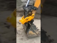 Duurzame cat306 mini graafmachine bevestigings emmer snelle koppelers snelle koppeler voor 7 ton graafmachine