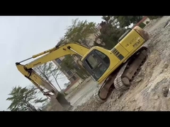 Gebruikte Komatsu PC200-6 graafmachine Vernieuwde motor Constructie mijnbouwapparatuur