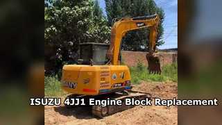 ISUZU 4JJ1 motorcilinderblok Duurzame vervangende onderdelen