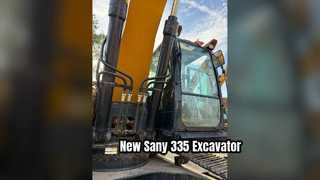 Nieuwe Sany 335 graafmachine op voorraad