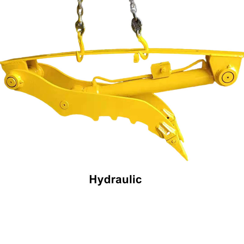 Laad- en lossen graafmachine Bucket Thumb Clamp Mechanical Mini Big Bucket Thumb gebruikt voor DH55
