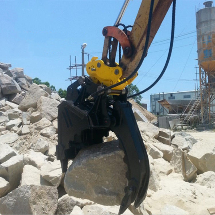 Laad- en lossen graafmachine Bucket Thumb Clamp Mechanical Mini Big Bucket Thumb gebruikt voor DH55
