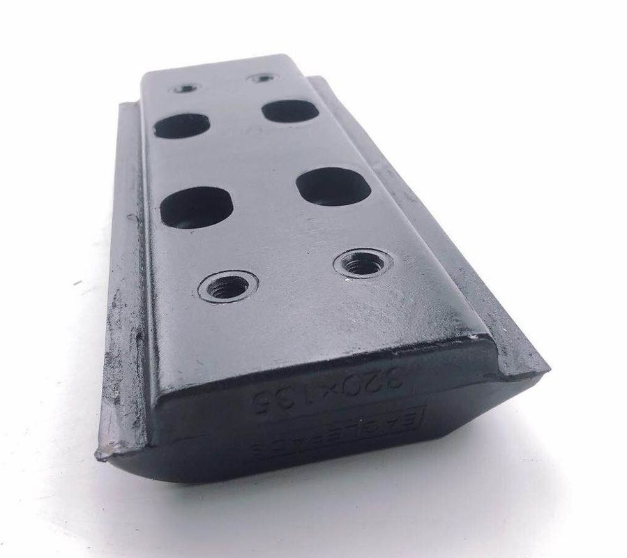 450 mm/600 mm Bolt-on rubber pads voor PC30 PC40 PC45 PC60 PC75 Excavator rubber track schoenpads