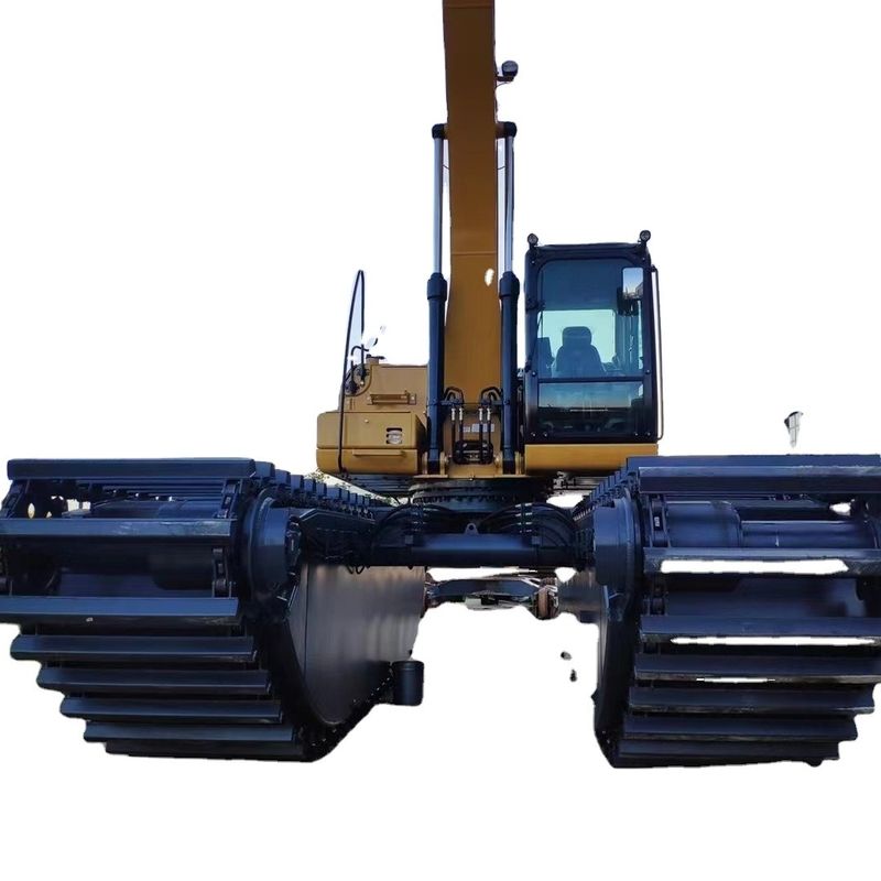 Gepersonaliseerde Hydraulische graafmachine Pontoon Amfibische Drijvende gebruikt voor 320D 320C SY215 PC200graafmachine Chassis