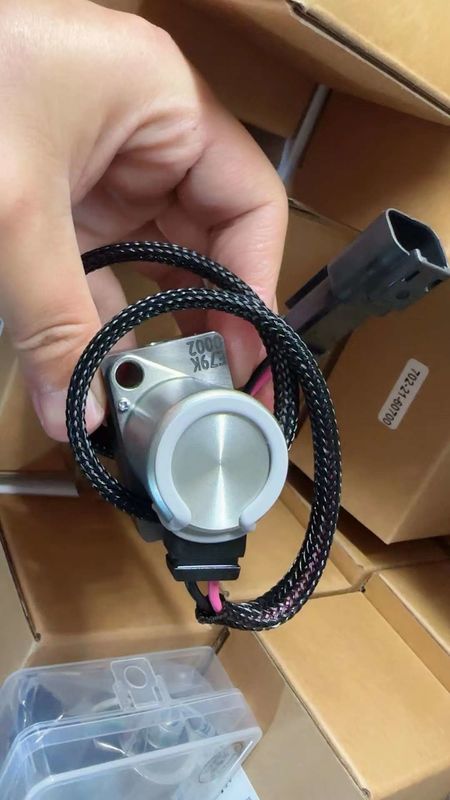 065726 Hydraulische onderdelen van graafmachines Pilotventiel Hydraulische pomp Solenoïdeventiel Voor PC200-7