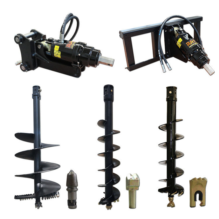 Hydraulische aardboorboormachine voor graafmachines
