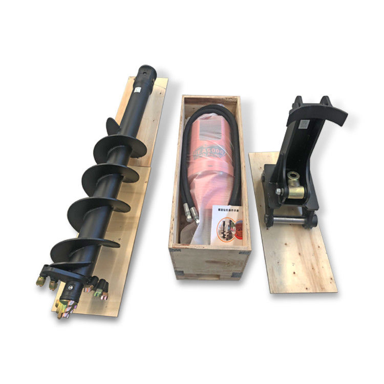 Hydraulische aardboorboormachine voor graafmachines