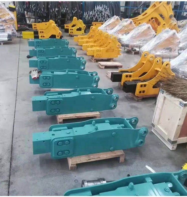 Groothandel Diameter68 100 140 185mm Graafmachine Hoogfrequente Beton Vibratie Steen Hydraulische Breaker Machine Jack Hamm