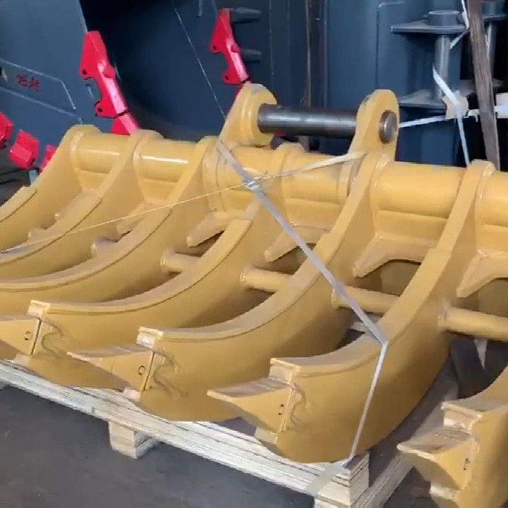 Aanpasbare graafmachine Rake Bucket Tilting Rake Bucket voor elk model Graafmachine Aanhangsel