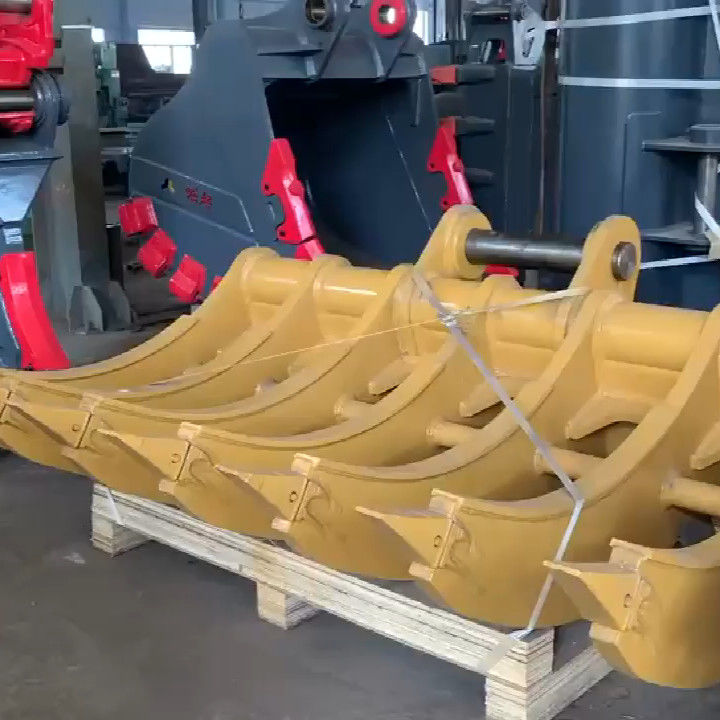 Aanpasbare graafmachine Rake Bucket Tilting Rake Bucket voor elk model Graafmachine Aanhangsel