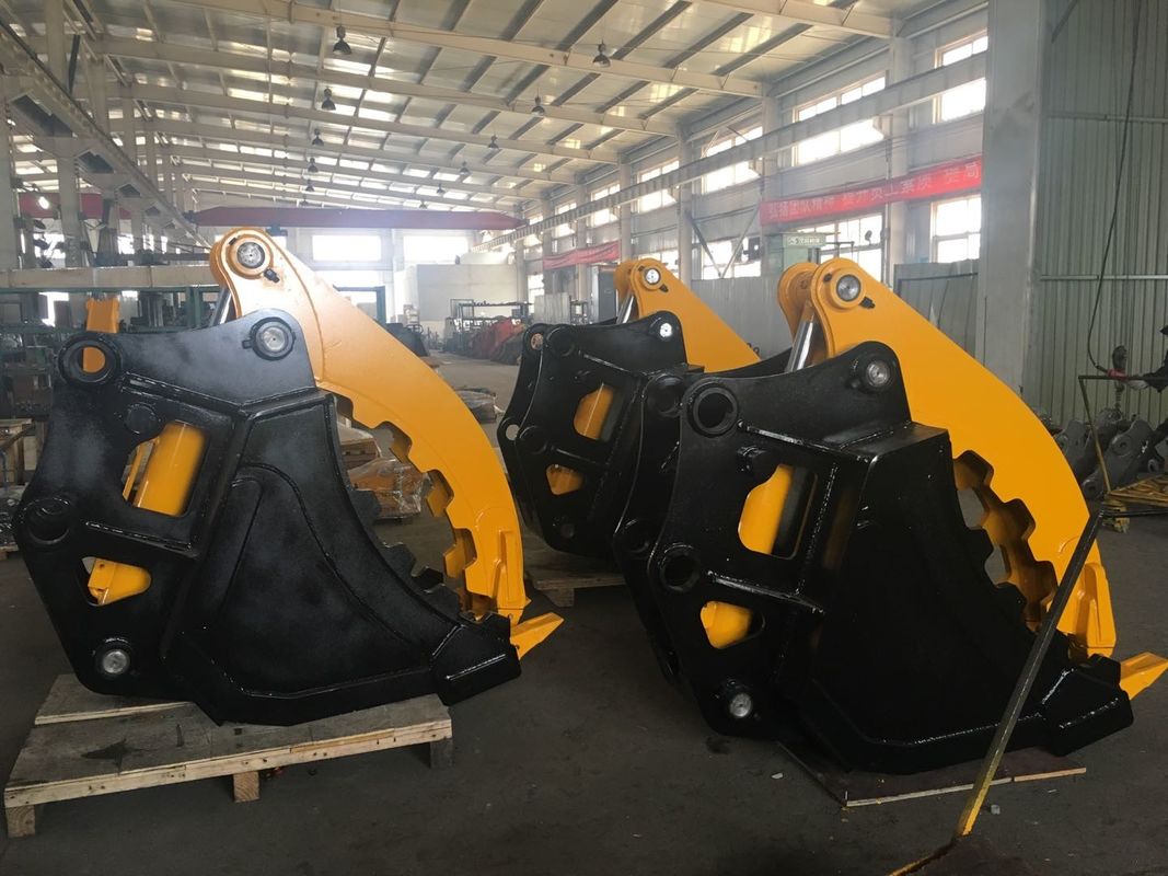 Fabriek aangepast gloednieuwe mini graafmachine hydraulische grips emmer te koop