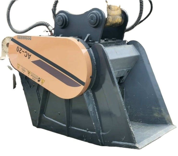 Bucket crusher veld rotsen import hydraulische motor hoge trillingsfrequentie crushing emmer