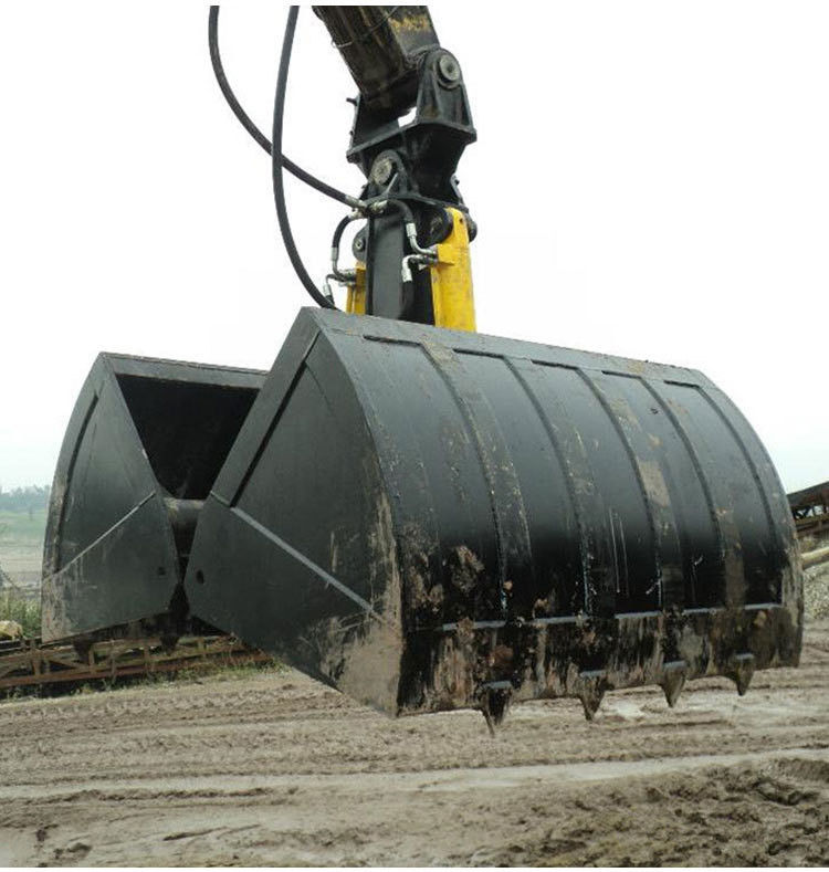 Roterende graafmachine Rock Bucket Clamshell Bucket Grab voor Pc200 Zx200 Ex210 Pc300