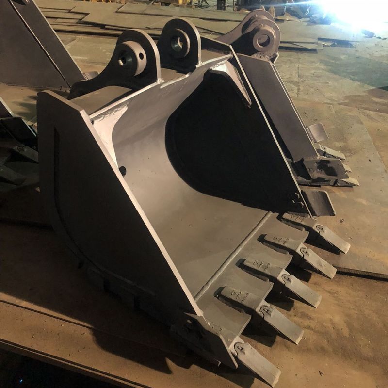 EC55B Graafmachine Rock Bucket Q355B Heavy Duty Graafmachine Bucket voor het graven van modder
