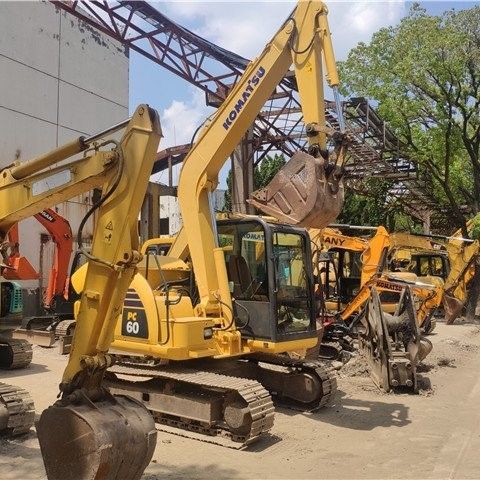 PC58-8 PC60-8 PC70-8 Tweedehands graafmachine 6,18 ton Gebruikte kruipgraafmachine