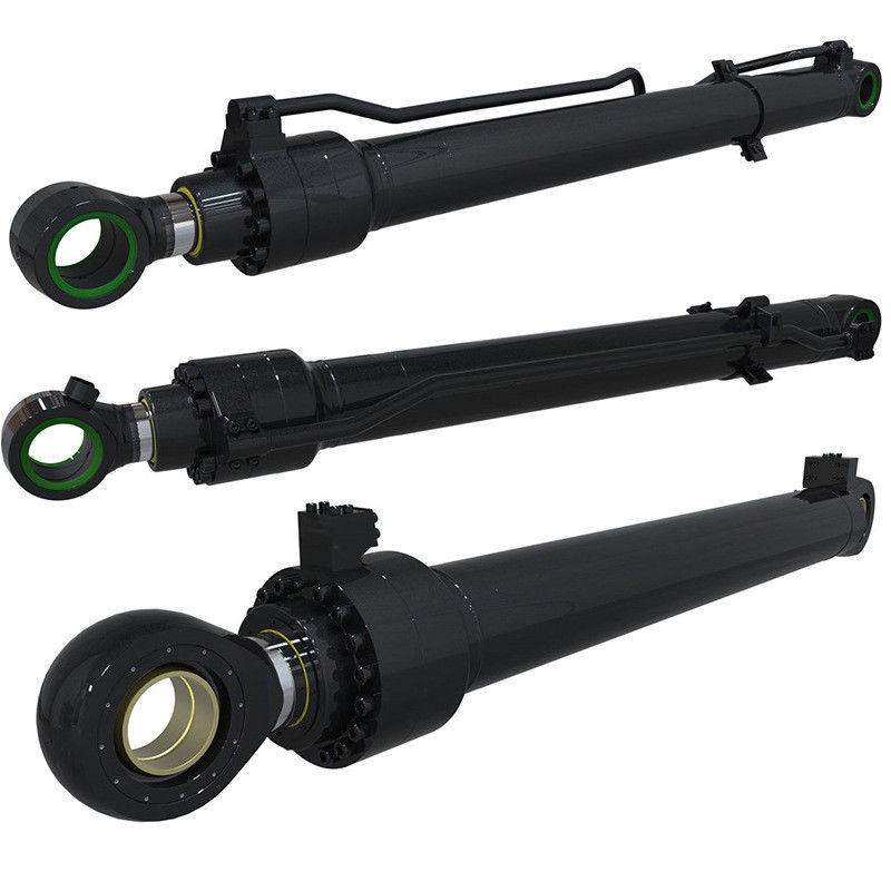 Brandnieuwe graafmachine Sk200-8 Sk200-10 Hydraulische oliecilinder gebruikt voor graafmachine Arm Boom Bucket Cylinder