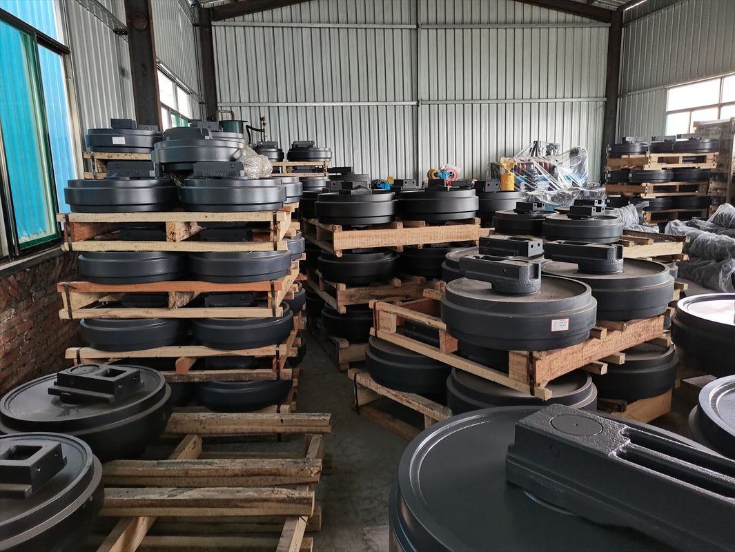 Voorste baan ijl assy voor mini graafmachine wiel bulldozer onderdelen rubber ijl js220 pc20 pc60 pc200 pc300 ex120-2 js220
