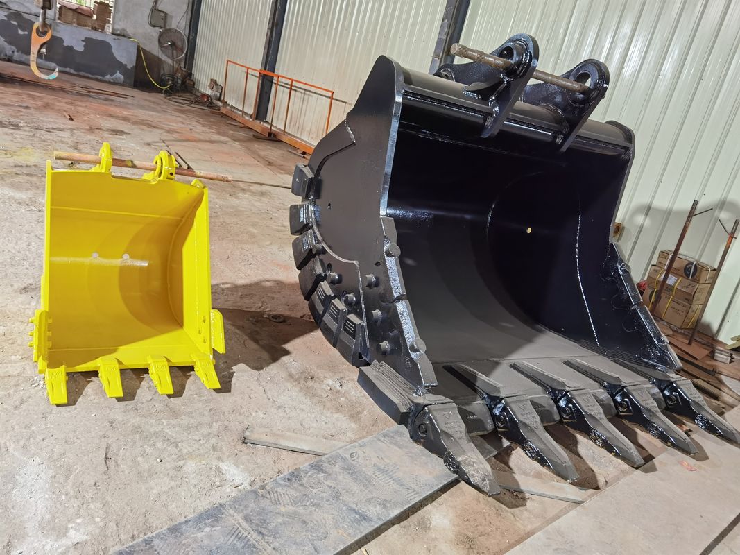 Gepersonaliseerde graafmachine zware taak rotsgraaf emmer Q355B Voor 20T - 50T graafmachine backhoe
