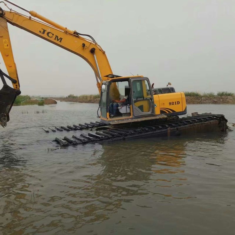 Gepersonaliseerde Hydraulische graafmachine Pontoon Amfibische Drijvende gebruikt voor 320D 320C SY215 PC200graafmachine Chassis