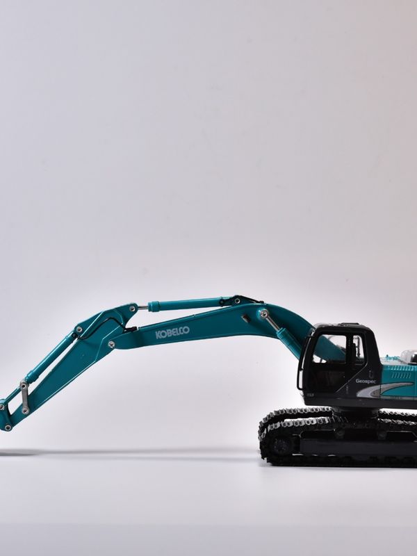 Shen staal SK200 graafmachine model KOBELCO originele simulatie metaal legering auto decoratie niet-speelgoed