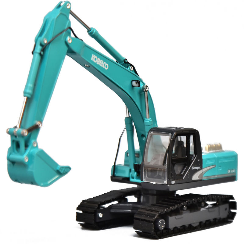 Shen staal SK200 graafmachine model KOBELCO originele simulatie metaal legering auto decoratie niet-speelgoed