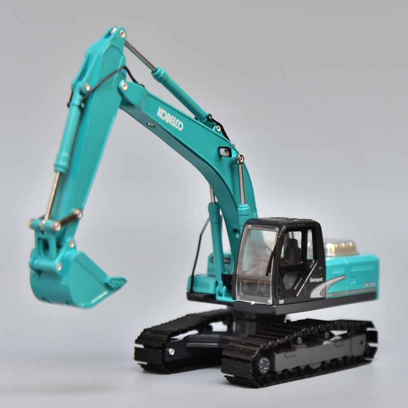 Shen staal SK200 graafmachine model KOBELCO originele simulatie metaal legering auto decoratie niet-speelgoed