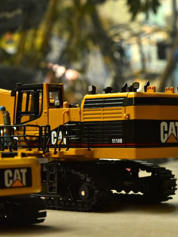 Carter CAT5110B grote graafmachine collectie model technische voertuigen samen metalen simulatie handstuk ornamenten