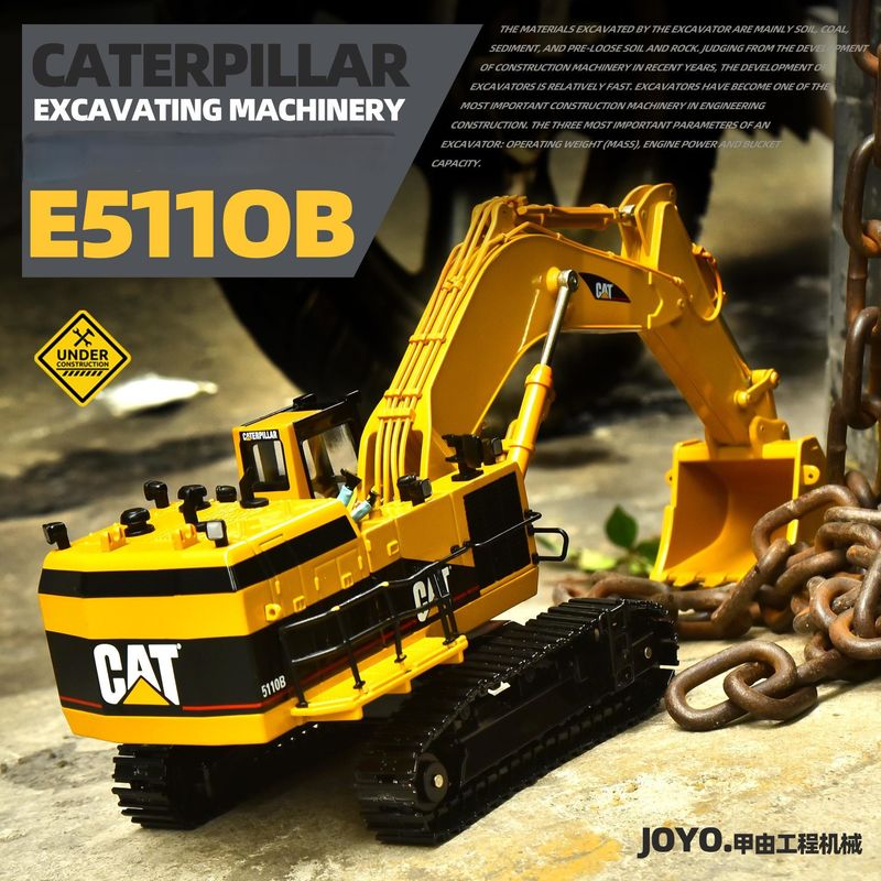Carter CAT5110B grote graafmachine collectie model technische voertuigen samen metalen simulatie handstuk ornamenten