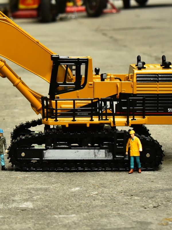 Carter CAT5110B grote graafmachine collectie model technische voertuigen samen metalen simulatie handstuk ornamenten