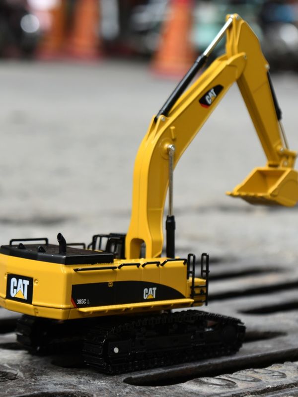 Carter CAT385C model graafmachine legering metaal bodem engineering originele simulatie hand auto ornamenten