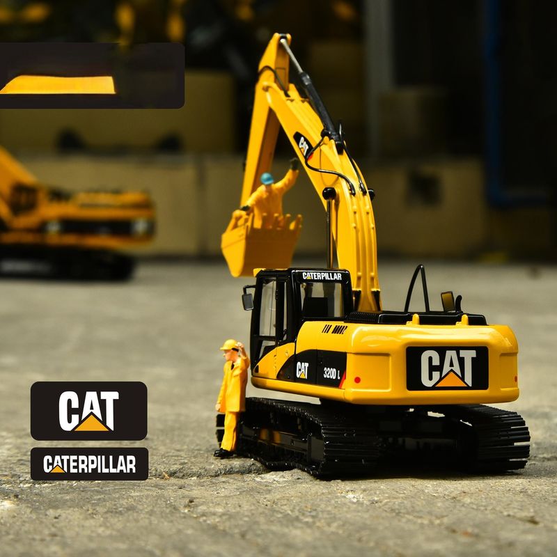 Carter CAT320DL graafmachine originele model legering simulatie engineering voertuig decoratie handstuk verzameling ornamenten