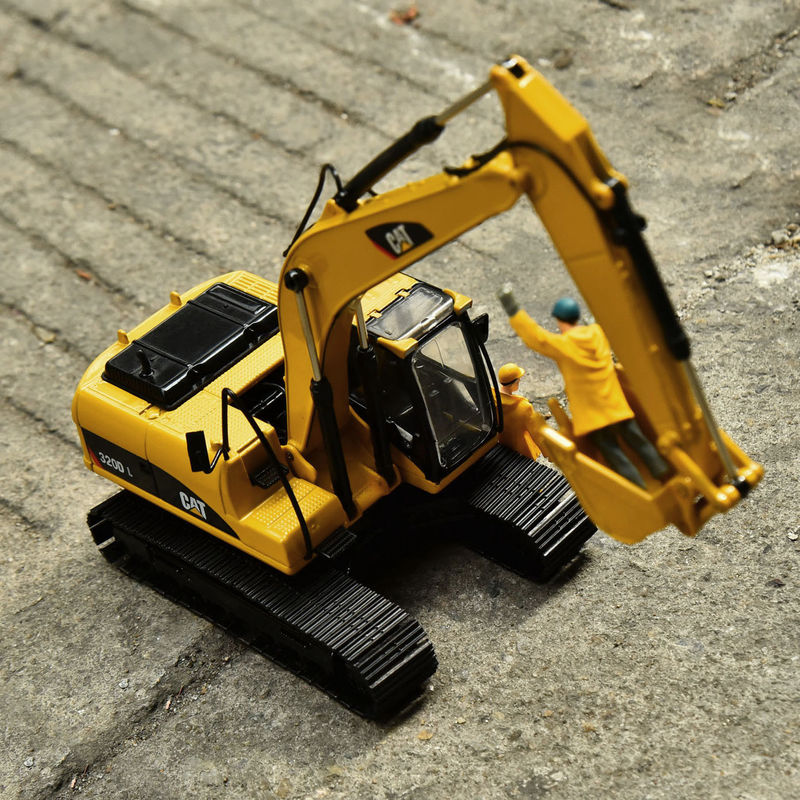 Carter CAT320DL graafmachine originele model legering simulatie engineering voertuig decoratie handstuk verzameling ornamenten