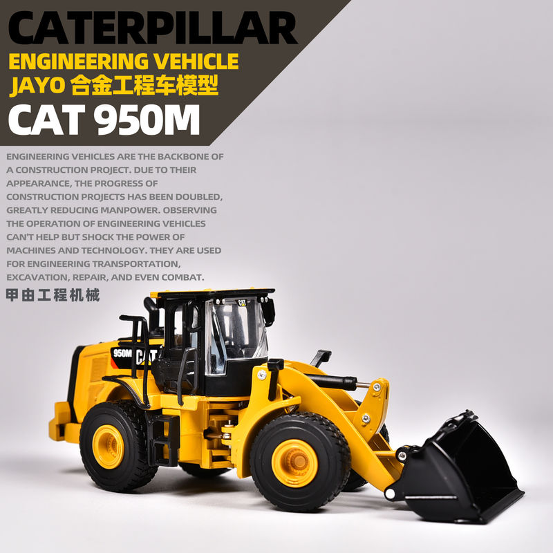 1/64 Schaal Cat 950m Wheel Loader Diecast legering Model Caterpillar Constructie speelgoedcadeau