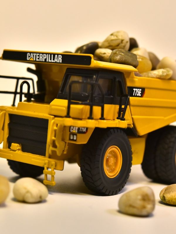 NORSCOT CAT775E Dump Truck 1/64 Scale Alloy Diecast Model Voertuig Verzamelaar Decor