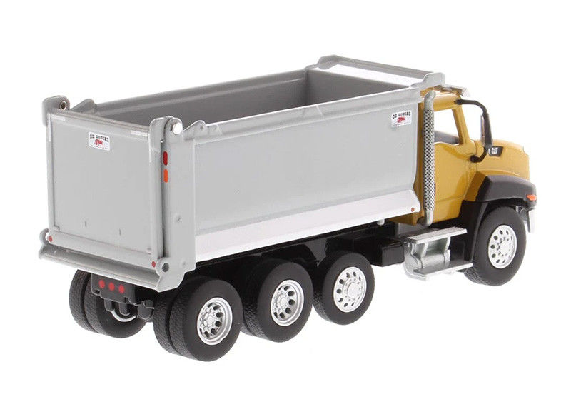 Hoog detail 1 64 Schaal Cat CT660 Dump Truck Diecast Model Engineering Voertuig speelgoed