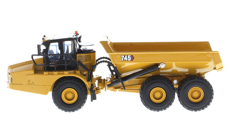 CAT 745 Geactificeerde dumptruck Diecast 1:64 Scale Alloy Model Zware apparatuur Verzamelaar