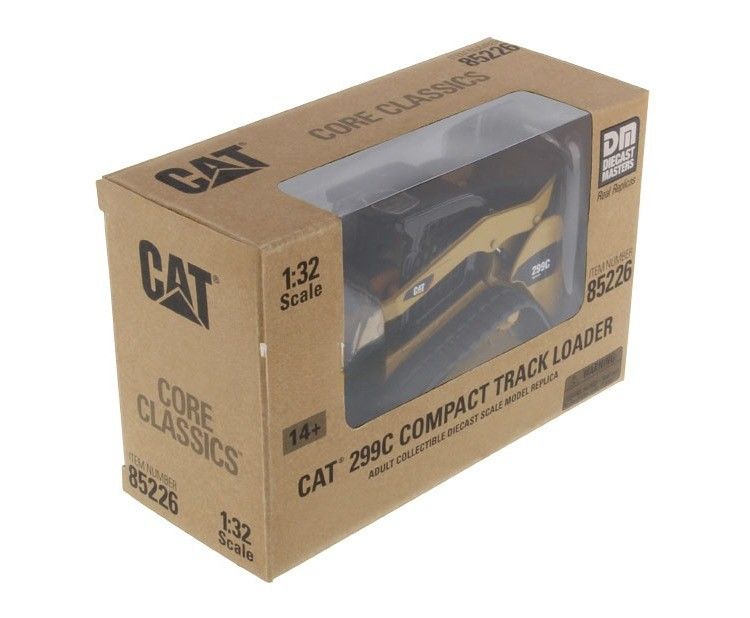 Hoog gedetailleerde CAT 299C Compact Track Loader Alloy Diecast Model 1/32 Scale 85226