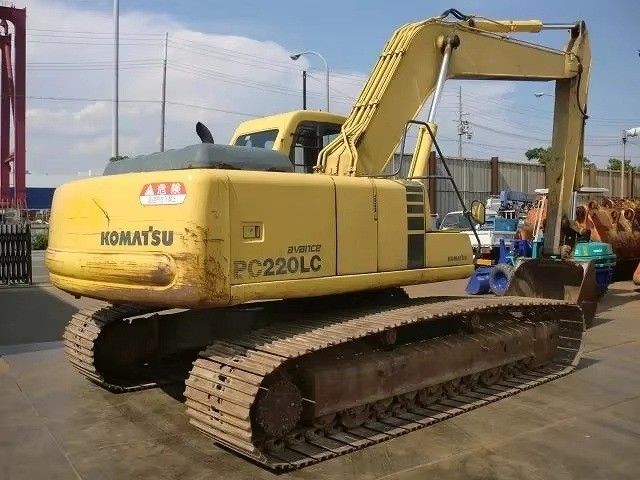 Gebruikte Komatsu PC200-6 graafmachine met gerenoveerde Cummins-motor voor bouwmijnbouw