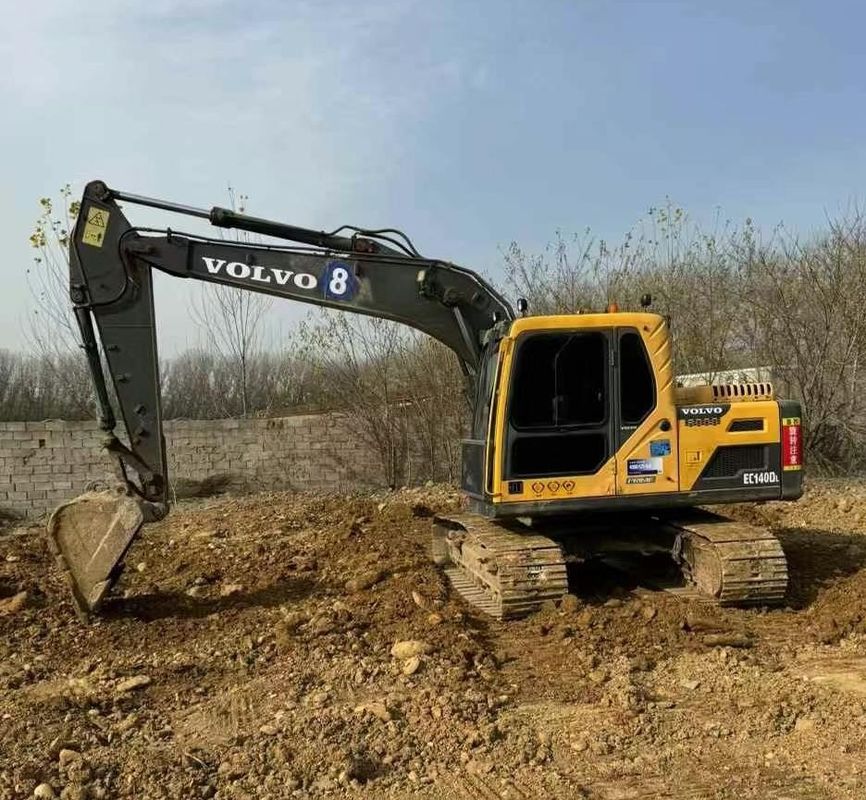 Gebruikte Volvo EC140 graafmachine in uitstekende staat klaar voor snelle wereldwijde verzending