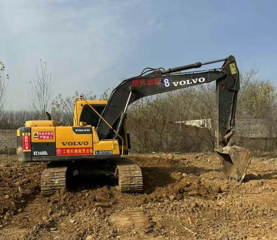 Gebruikte Volvo EC140 graafmachine in uitstekende staat klaar voor snelle wereldwijde verzending