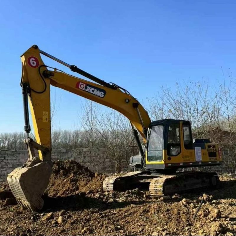 Gebruikte XCMG 215D 20 ton Crawler Excavator Heavy Duty Industrial Construction Digger Machine