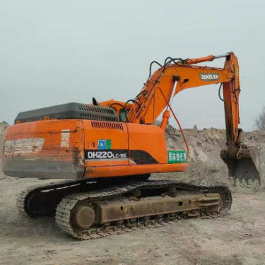 Kwaliteit Gebruikte Doosan DH220-9E 22 ton graafmachine Full Service Geschiedenis Mijnbouw Constructie Aardbeweging