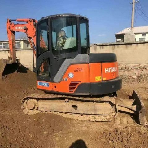 Gebruikte Hitachi ZX65U mini graafmachine 6,5 ton lage uren voor de bouw landschapsontwerp