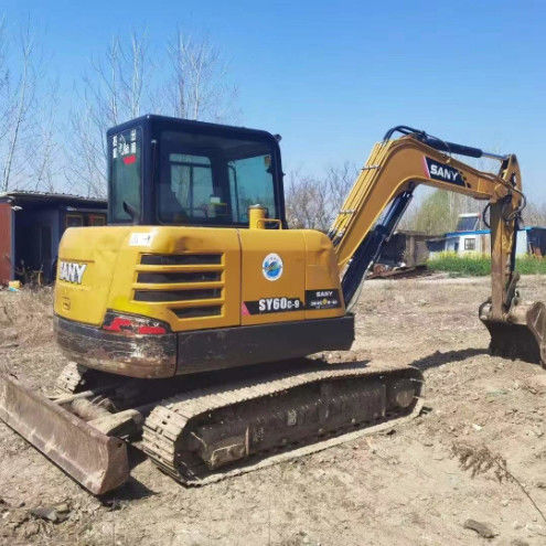 2020 SANY SY60C-9 6 ton graafmachine 3000 uur onderhouden CE ISO Voor landschapsontwerp
