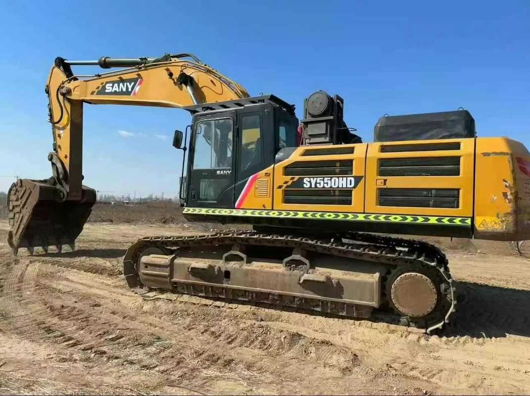 Gebruikte 2020 SANY SY550HD 55 ton graafmachine met full service CE ISO gecertificeerde prestaties