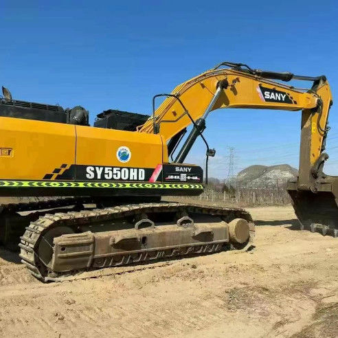 Gebruikte 2020 SANY SY550HD 55 ton graafmachine met full service CE ISO gecertificeerde prestaties