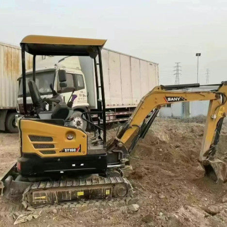 2021 SANY SY16C Compact Mini Excavator 1,6 Ton 3000 Uren CE ISO Landschapsbedrijf