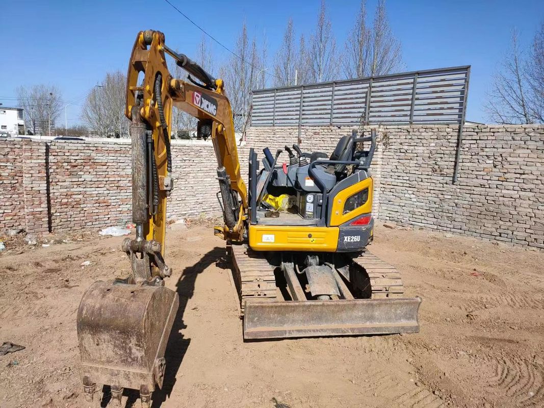 Gebruikte 2022 XCMG XE26U mini graafmachine 2.6T Goed onderhouden CE ISO Landschapsbedrijf