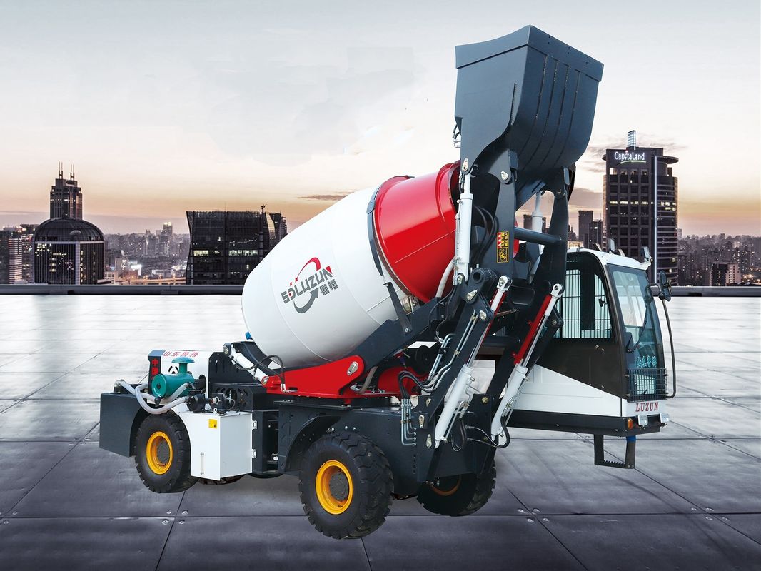 Luzun 8m3 Ready Mix Beton Mixer Truck Dieselmotor CE ISO Gecertificeerd Hoog Prestatie