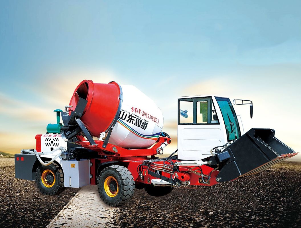 Luzun 8m3 Ready Mix Beton Mixer Truck Dieselmotor CE ISO Gecertificeerd Hoog Prestatie